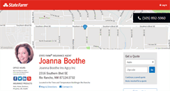 Desktop Screenshot of joannaboothe.com